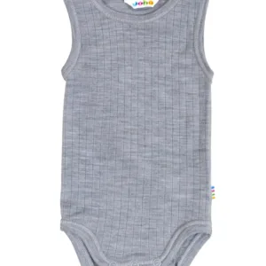 Joha Uld Body uden ærmer - Grey Melange - Joha