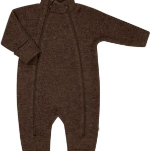 Joha Ulddragt Brun 2i1 Lynlås - Joha