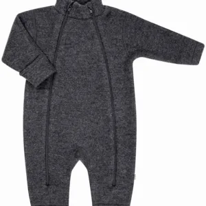 Joha Ulddragt Grå 2i1 Lynlås - Joha