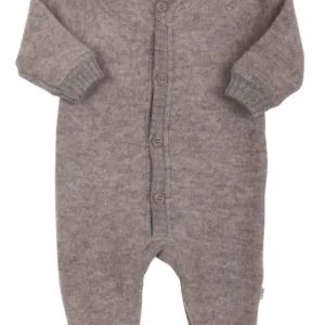 Joha Ulddragt Sesame Melange med knapper - Joha