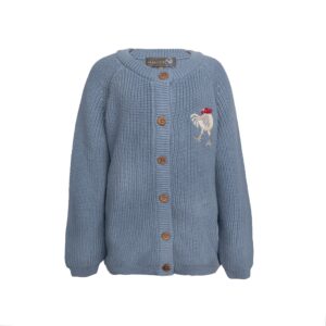 Kaj cardigan - blue blizzard / 98 - Hanevild