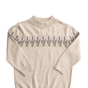 Lavendel bluse - Summer sand / 86/92 - Hanevild