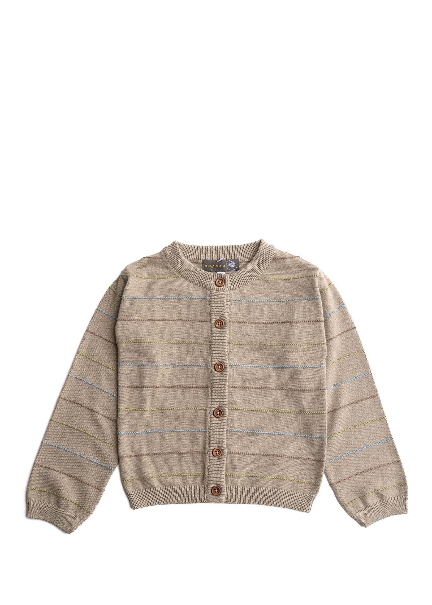 Lex_cardigan-Blouses-HV1413-Crockery Lex cardigan - Crockery / 86/92 - Hanevild