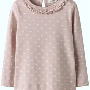 Lil Atelier Bluse - NmfGayo - Peach Whip Swans - Lil Atelier