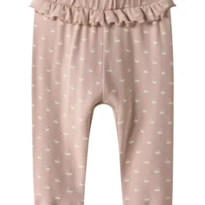 Lil Atelier Bukser - NbfGayo - Peach Whip Swans - Lil Atelier