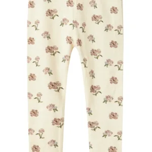 Lil Atelier Leggings Gavo Turtledove Peony - Lil Atelier