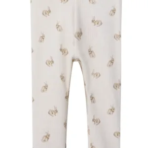 Lil Atelier Leggings - Kaniner - Lavo Turtledove Rabbit - Lil Atelier