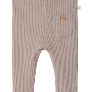 Lil Atelier Leggings Nmfraja Sky Shadow Gray - Baby - Lil Atelier