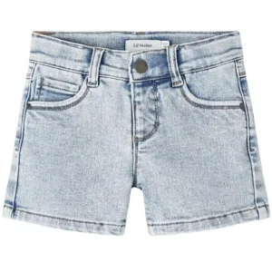 Lil' Atelier Shorts Ben Loose Denim Light Blue - Lil Atelier