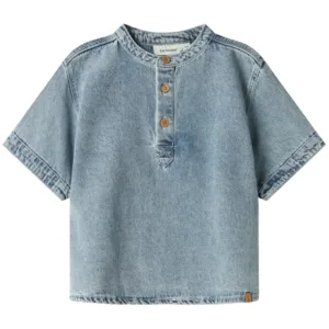 Lil Atelier Skjorte - NmmFundo - Medium Blue Denim - Lil Atelier