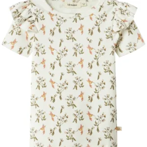 Lil Atelier T-shirt - NbfFlavo - Coconut Milk Humming Bird - Lil Atelier