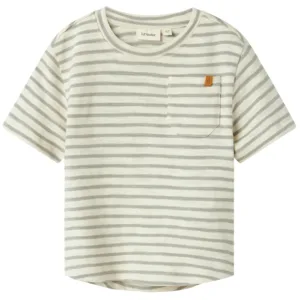 Lil Atelier T-shirt NmmDenji Forest Fog - Lil Atelier