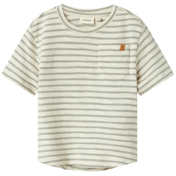 Lil-Atelier-T-shirt-NmmDenji-Forest-Fog Lil Atelier T-shirt NmmDenji Forest Fog - Lil Atelier