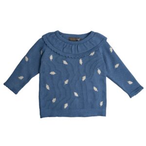 Lilly bluse - Moonlight blue / 86 - Hanevild
