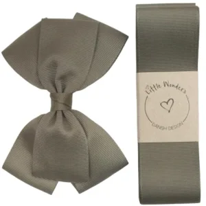 Little Wonders Dåbsbånd Konrad Grosgrain Army Grøn - Little Wonders