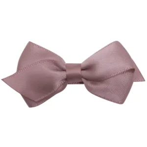 Little Wonders Sløjfe Viola 6 cm Silke Satin - Støvet Rosa - Little Wonders