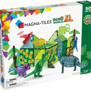 Magna-Tiles - Dino World XL - 50 stk. - Magna-Tiles