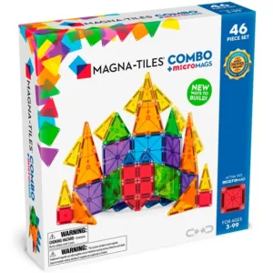 Magna-Tiles - MicroMAGS Kombi - 46 stk. - Magna-Tiles