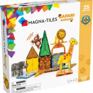 Magna-Tiles - Safari dyr - 25 stk. - Magna-Tiles
