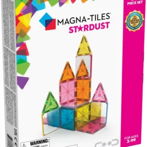 Magna-Tiles - Stardust - 15 stk. m. stjernestøv - Magna-Tiles