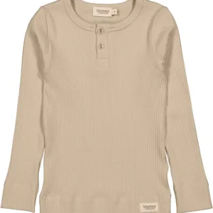 MarMar Bluse Modal m. knapper Stone Wall - MarMar Copenhagen