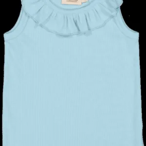 MarMar Bluse - Tamar - Modal Fine Rib - Heavenly Blue - MarMar Copenhagen