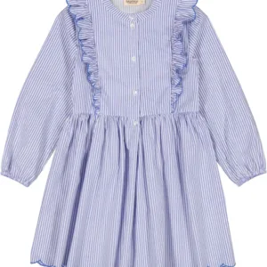 MarMar Kjole - Deidra Poplin - Bolich Blue Strips - MarMar Copenhagen