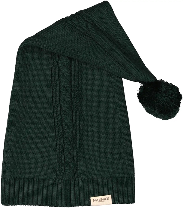 MarMar-Nissehue-Alfen-Dark-Leaf-strikket-nissehue MarMar Nissehue Alfen Dark Leaf - MarMar Copenhagen