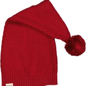 MarMar Nissehue - Rød strik - Alfen Hibiscus Red - MarMar Copenhagen