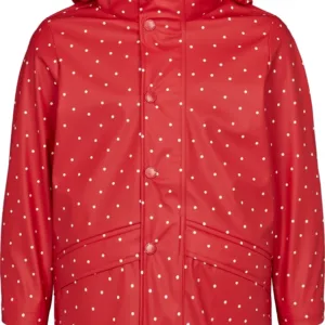 MarMar Regnjakke - October Jacket - Red Dew Dot - MarMar Copenhagen