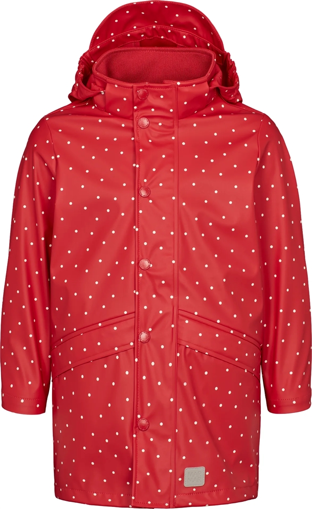 MarMar-Regnjakker-October-Jacket-Red-Dew-Dot MarMar Regnjakke - October Jacket - Red Dew Dot - MarMar Copenhagen