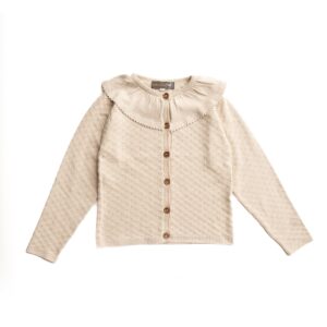 Margrethe cardigan - Summer sand / 86/92 - Hanevild