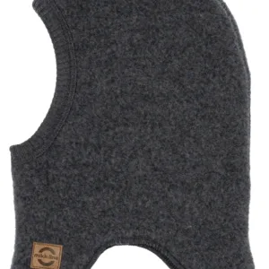 Mikk-Line Elefanthue - Uld - Anthracite Melange - Mikk-Line