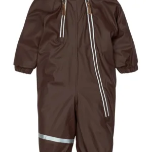 Mikk-Line Flyverdragt - PU - 2 Zip - Recycled - French Roast - Mikk-Line