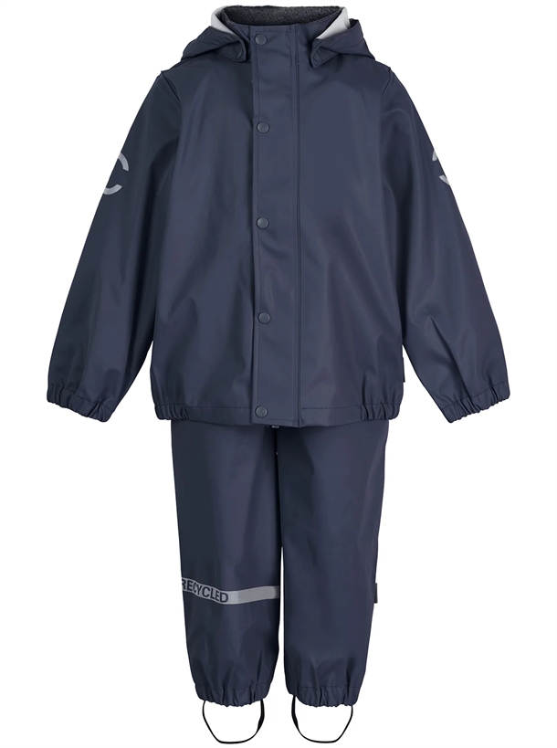 Mikk-Line-Regntoej-Blue-Nights-moerkeblaa-seler Mikk-Line Regntøj Blue Nights m. seler - genanvendt PU - Mikk-Line