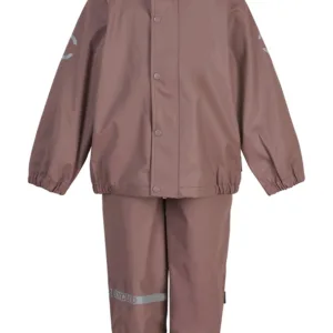 Mikk-Line Regntøj Burlwood - genanvendt PU - Mikk-Line