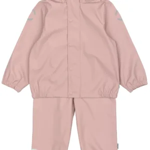 Mikk-Line Regntøj - med seler - Woodrose - Mikk-Line