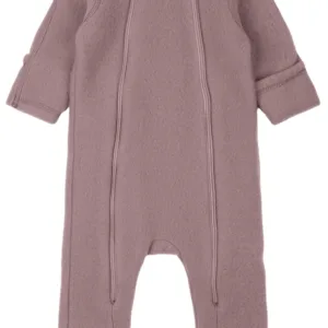 Mikk-Line Ulddragt - Dobbelt lynlås & ombuk - Twilight Mauve - Mikk-Line