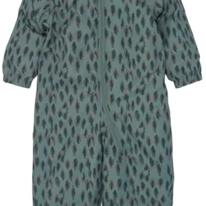 Mikk-line Flyverdragt - Snow Suit AOP - Balsam Green - Mikk-Line