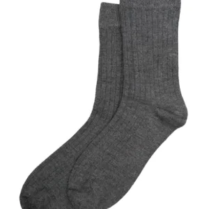 Minipop Strømper - Bambus - Dark Gray Melange - Minipop