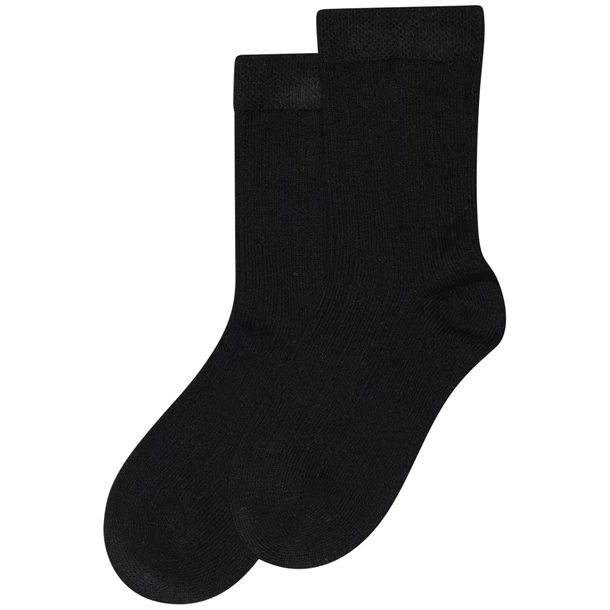 Minipop-Stroemper-Bambus-Sort Minipop Strømper - Bambus - Sort - Minipop