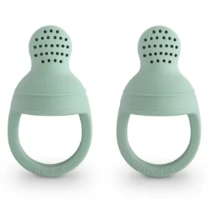 Mushie Food Feeder Cambridge Blue 2-pak - Mushie