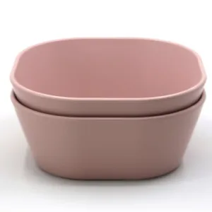 Mushie skål Blush 2-pak - Mushie
