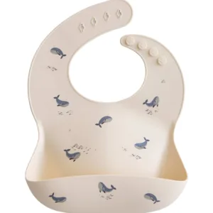 Mushie hagesmæk Whales - Mushie