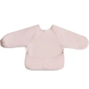 Mushie hagesmæk med ærmer - Blush - Mushie