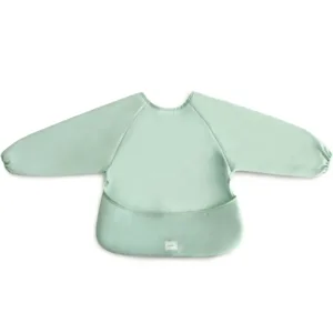 Mushie hagesmæk med ærmer - Roman Green - Mushie