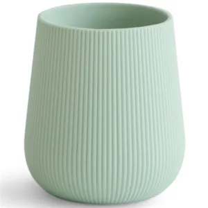 Mushie kop - Børnekop i silikone - Cambridge Blue - Mushie