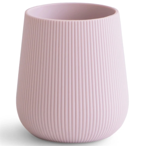 Mushie-kop-Boernekop-Soft-Lilac Mushie kop - Børnekop i silikone - Soft Lilac - Mushie