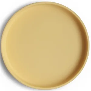 Mushie tallerken Med Sugekop Classic Silikone Daffodil - Mushie