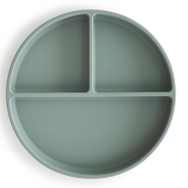 Mushie-tallerken-med-sugekop-Cambridge-Blue Mushie tallerken med sugekop - Cambridge Blue - Mushie